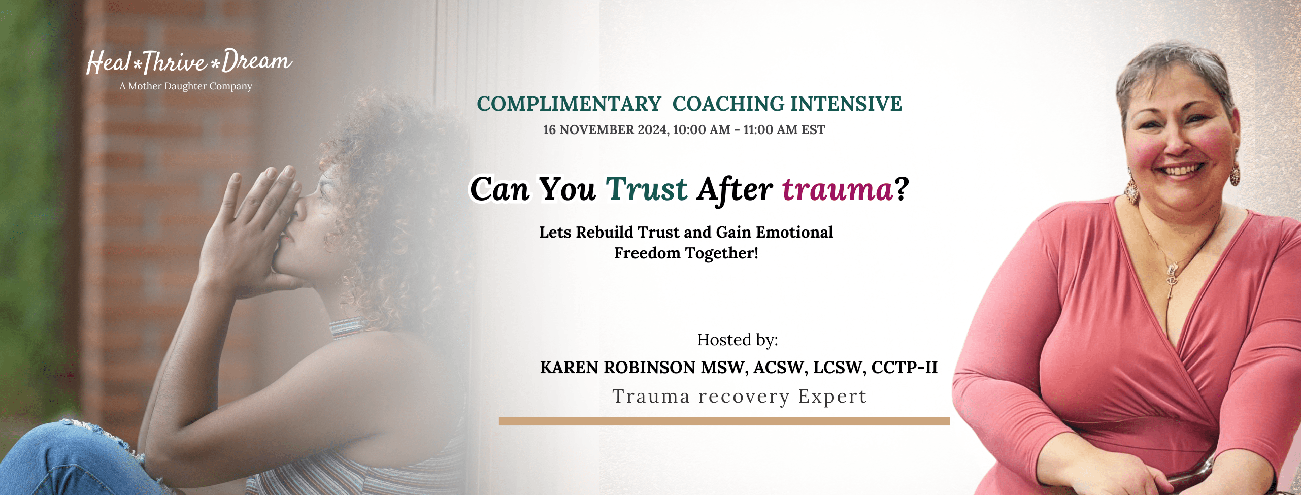 Can You Trust After trauma?
