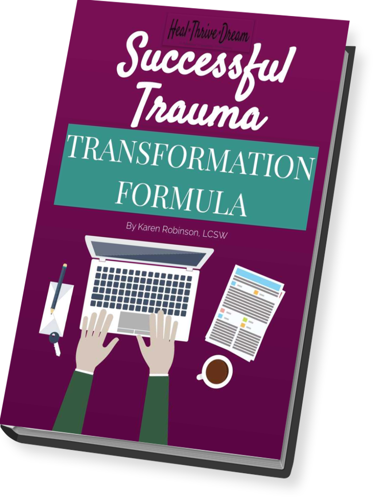 Successful Trauma Transformation ebook mockup