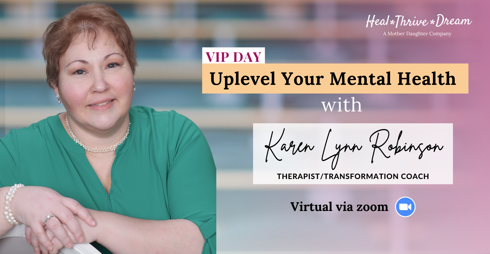 Unlock A New Level of Mental Clarity and Strength! Five Hour VIP Day Uplevel Your Mental Health Transformational coaching with Karen